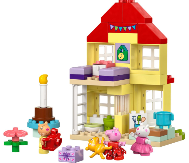 LEGO DUPLO IP 2 2024 PINK 10433 Urodzinowy domek Peppy - 1248402 - zdjęcie 4